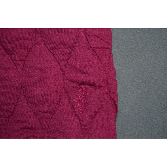 Free People Movement Dream Big Quilted Vest RED Size XL - Picture 9 of 11